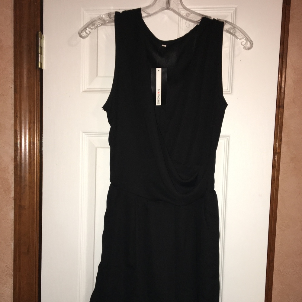 Black romper size small